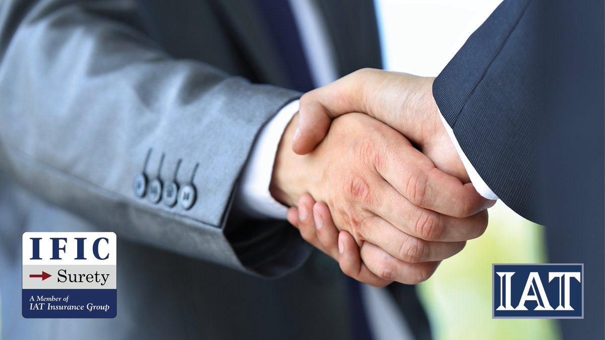 IATInsurance's tweet image. Earlier this month, we finalized our acquisition of IFIC Surety Group, signaling our entry into the Surety market and welcoming more than 200 employees to the IAT family. Read the official press release here: bit.ly/2EB0A4Q