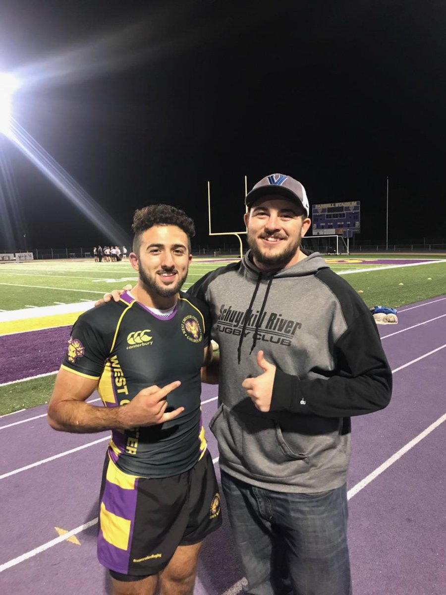 SkillRugby's tweet photo. Awesome to have such a great local college rugby scene and always great to see our U-23 Academy players in action! On Friday night @WCUramsrugby hosted @HawkRugby and on Saturday we got to see @DrexelMensRugby take on East Stroudsburg. #philadelphia #rugby https://t.co/cqm5p4YSr5