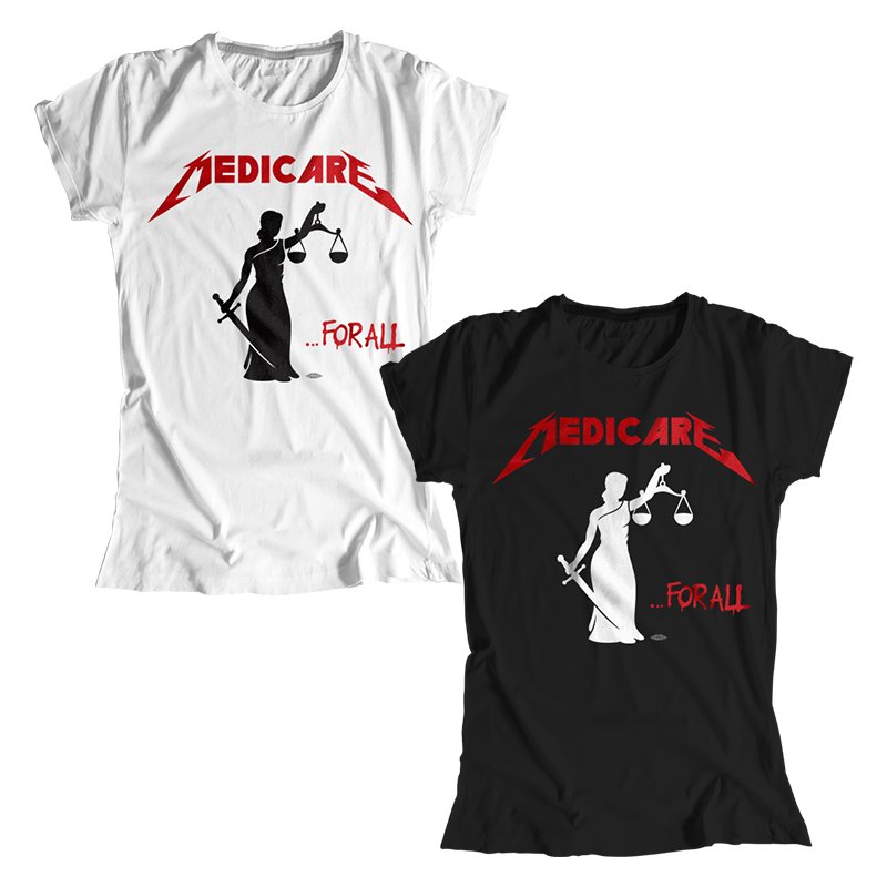 SangamonDSA's tweet photo. Our heavy metal healthcare shirts are back, and this time we've got both black and white variants, in unisex and women's sizes!

https://t.co/fCeDXMiXB4 https://t.co/BdLg9X2trR
