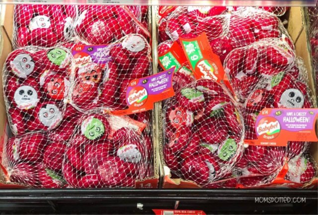 MomSpotted's tweet photo. Halloween is coming! Grab the perfect #snack for your #kids with @Babybel! The #cheese even have their own costumes! #Yum #BabybelTarget #SavedIt AD https://t.co/imidMIaaEz https://t.co/SCTWIORC8a