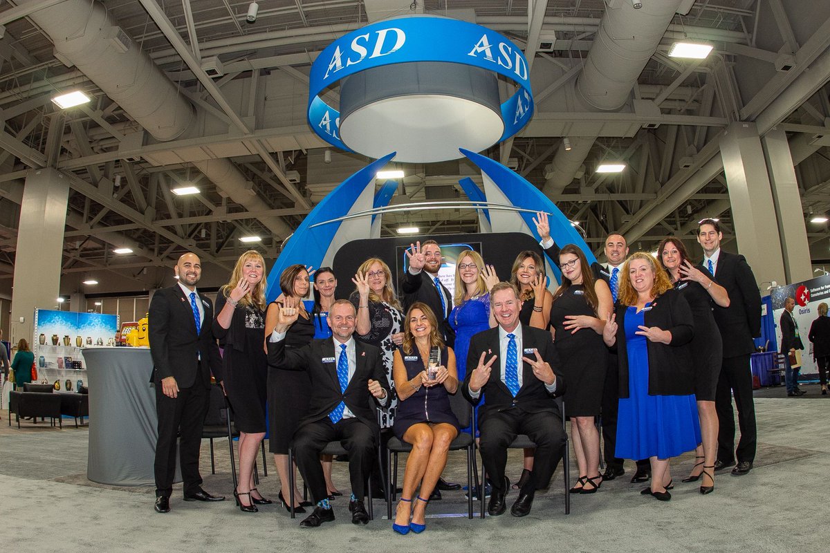 myASDcalls's tweet photo. Check out our photo album from #NFDA2018 - we'll be posting more throughout the week along w/ our cocktail party photos.  Thanks to everyone who visited Team ASD at the @NFDA Convention - we had such a wonderful time in SLC catching up with everyone! https://t.co/eUkkn3ZOat https://t.co/dafvGvwL4X