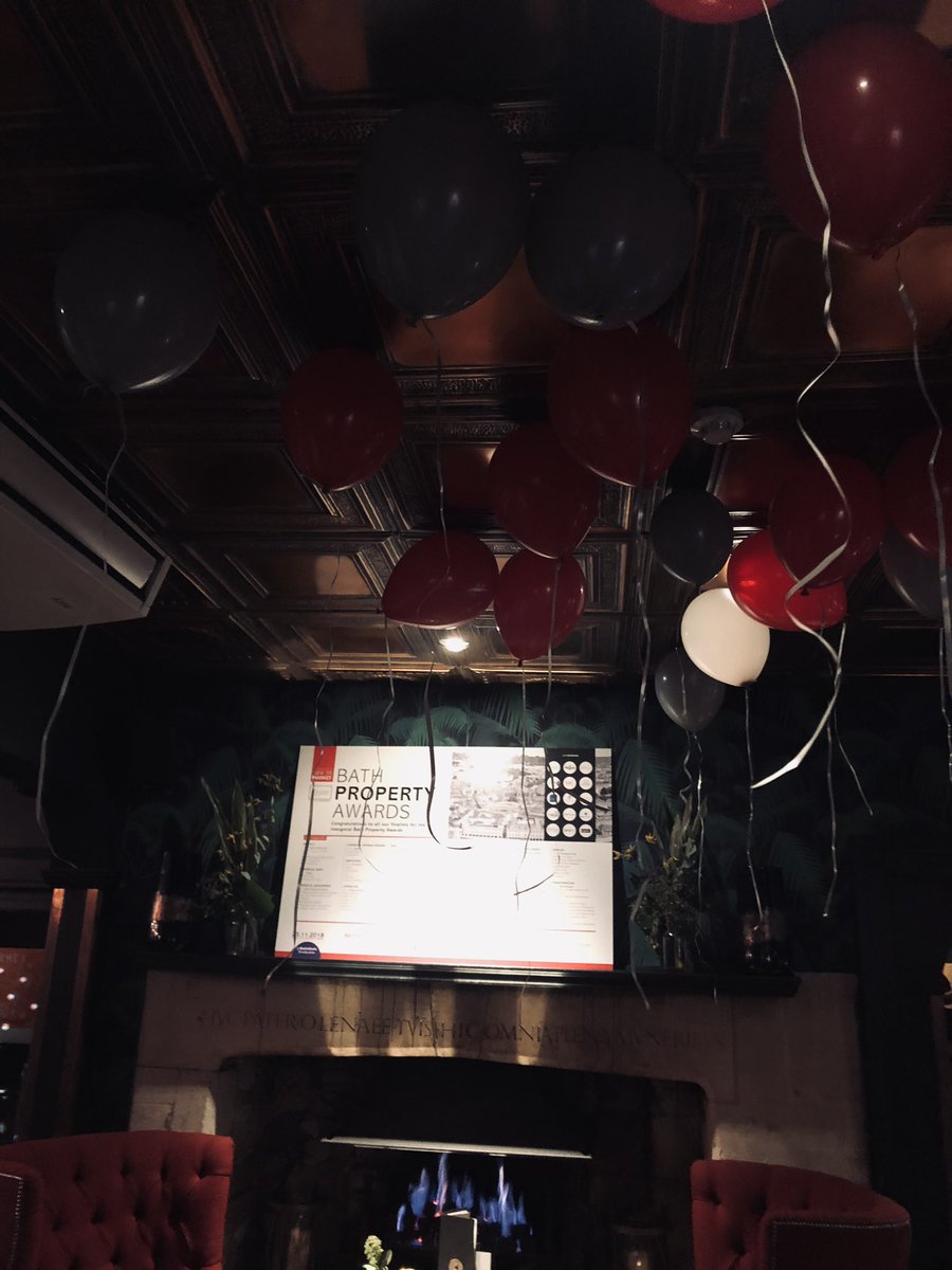 BathPropertyAwd's tweet photo. All set for the Finalists’ &amp; Sponsors’ Reception this evening at @Circobarbath, huge congrats to all the Finalists! https://t.co/jzRqUK1USW