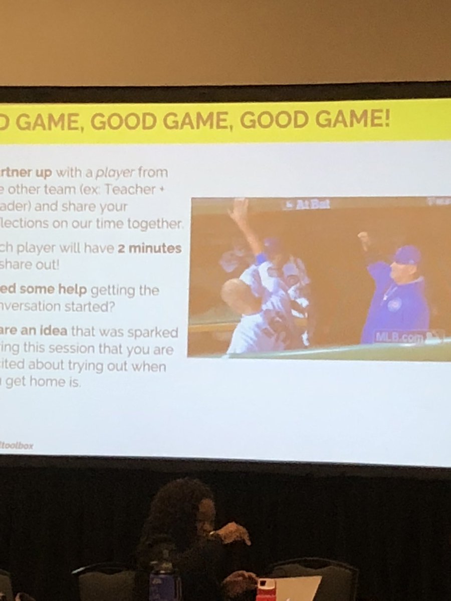 everydayiteach's tweet photo. And that’s a wrap! Good game! Good game! Good game! Thanks @PersonalizeDISD #pltoolbox #iNACOL18 https://t.co/RBJR98I4dv