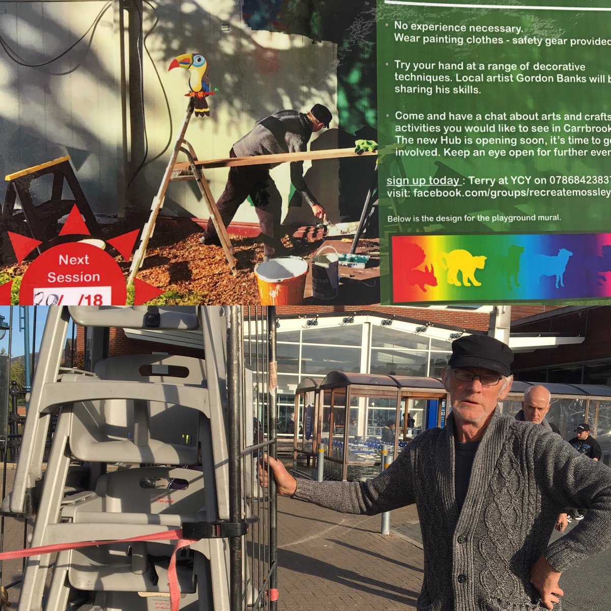 ⁦<a href="/Stalybridge3202/">Tesco Stalybridge</a>⁩ ⁦<a href="/ASchofield1380/">Andy Schofield</a>⁩ ⁦<a href="/Will_hldswth/">Will Houldsworth</a>⁩ Facebook.com/groups/recreat…

Supporting our community Crowswood Park donating high chairs from our cafe