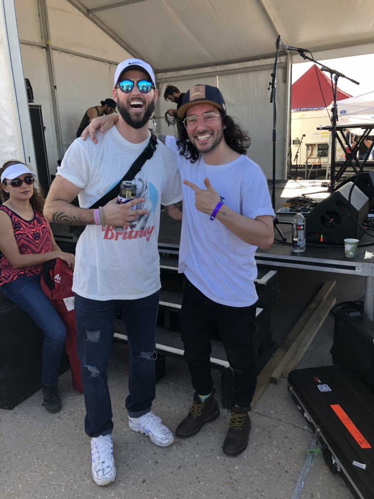 MaybeGrantLars's tweet photo. Got to check out and meet @jakubimusic yesterday at the #F1 races. They put on one helluva show! Check em out while they’re in the States https://t.co/KxvcUpJ5FE