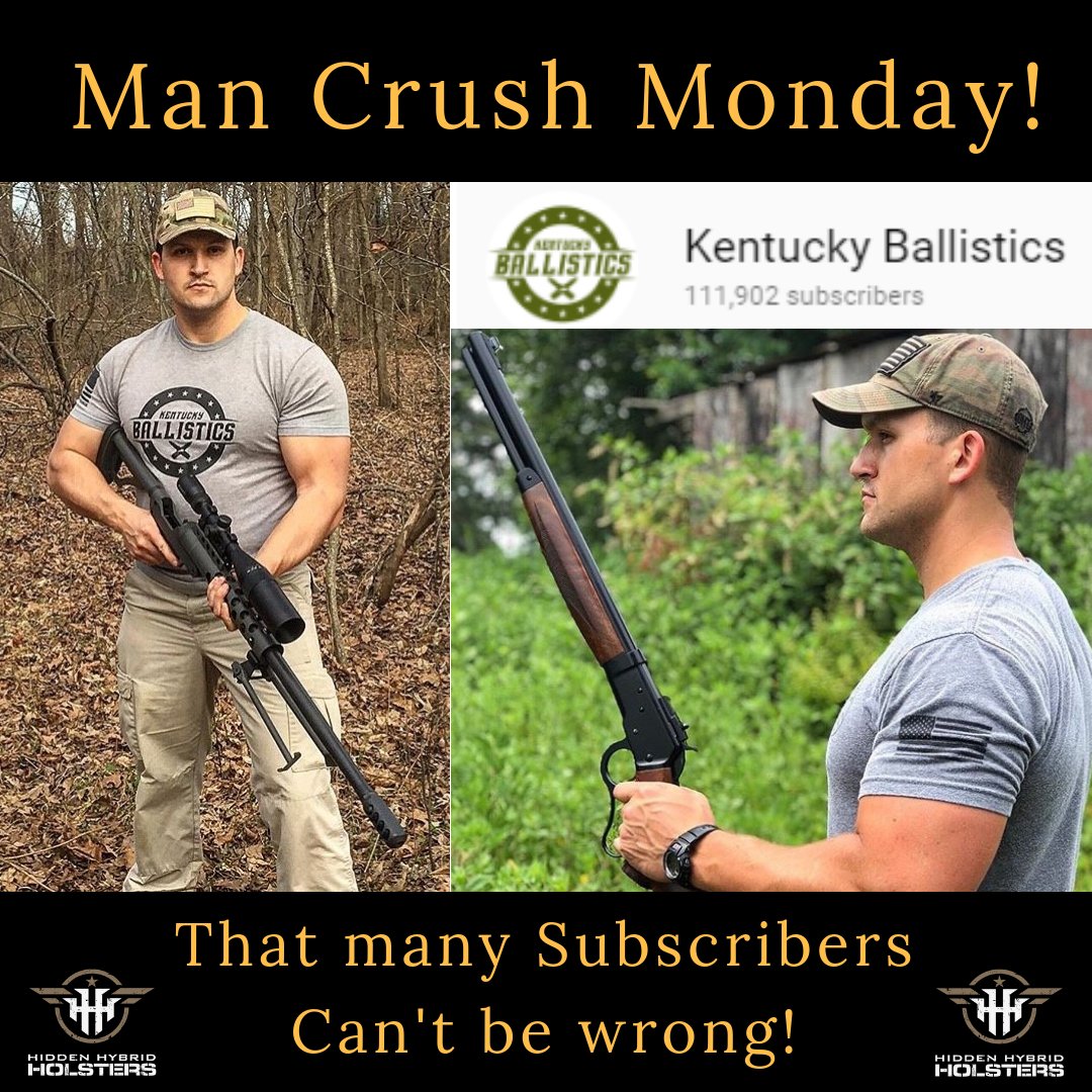 HiddenHolsters's tweet photo. Man Crush Monday! 
@kentuckyballistics #kentuckyballistics https://t.co/bAMidcbBO2