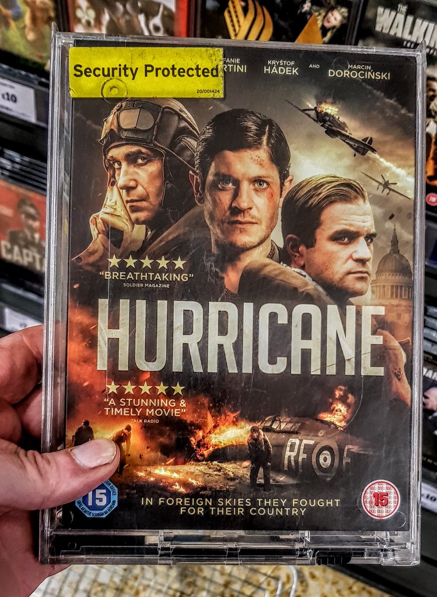Great to finally pick up a copy of <a href="/MovieHurricane/">Hurricane Movie Official</a> today.
A great production to have been involved in this year.
#Poland
#RAF100 #RAF #BattleofBritain #history #WW2