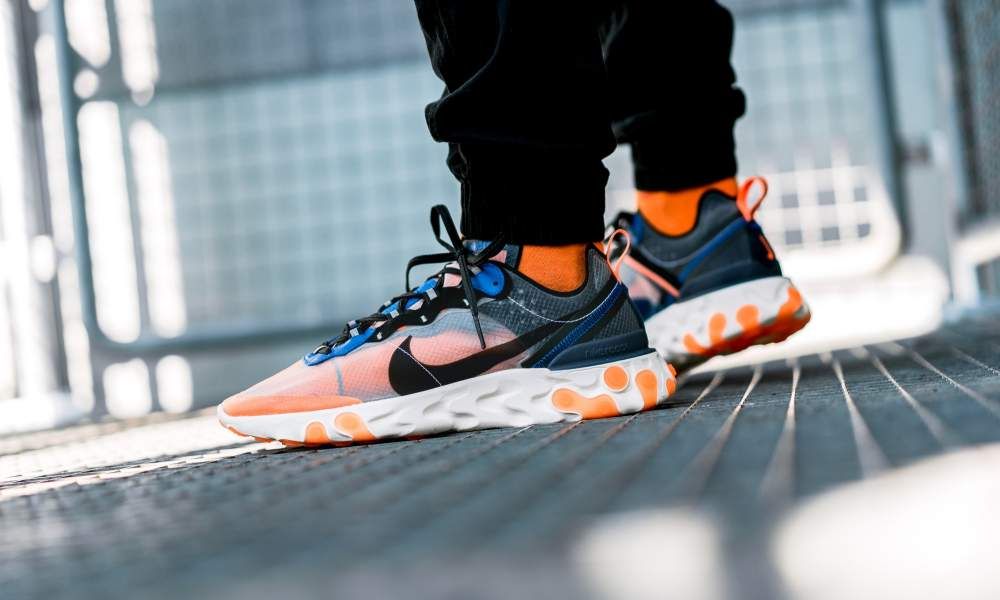 total orange nike react element 87
