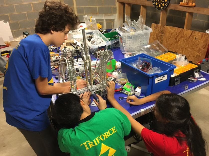 <a href="/FTC10131/">Triforce</a> Triforce is hard at work on our <a href="/Actobotics/">Actobotics®</a> -based FTC robot! We'd love a Linear Actuator Kit!  #actoboticsfreebie
