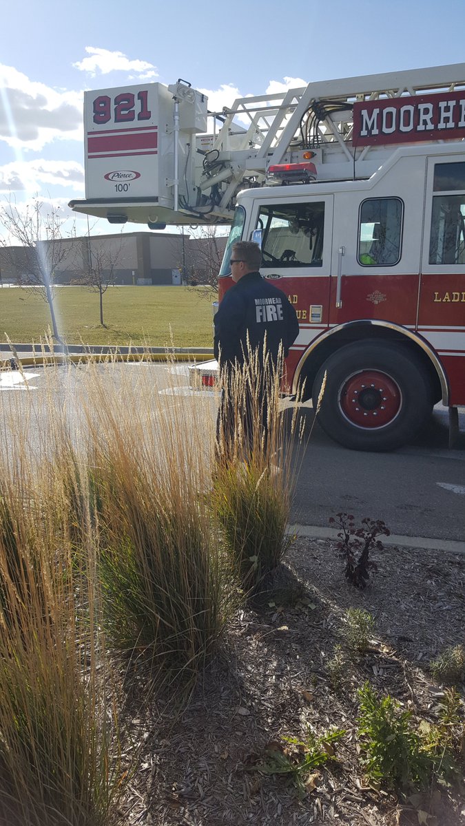 These past few weeks, Moorhead Firefighters have been completing the annual testing of their firehose.  This process ensures our inventory is accurate and each length of hose is ready for an emergency.