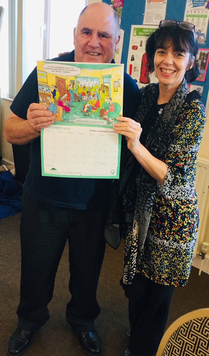 awad_gina's tweet photo. Spontaneously sold 10 calendars at a Carers Group today I attend once a month in my other role 
#ShiningALightOnDementia @ExeterDAA and @petersm55706223 10 on their way to you just posted :) 
#ExeterReachesOut https://t.co/onrCNYCZPe