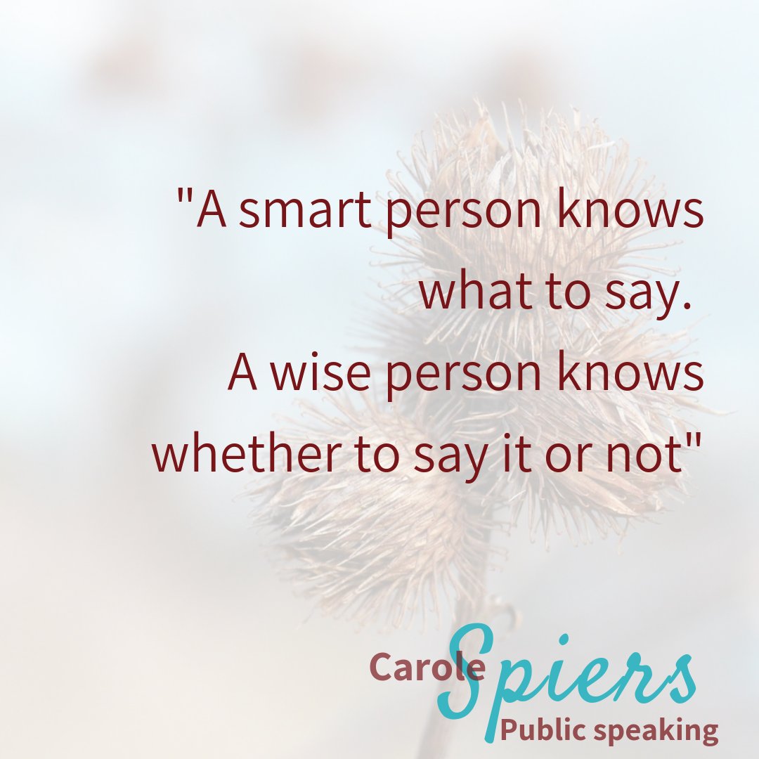 💡 Words of wisdom...

#publicspeakermotivation

 👩‍💻 buff.ly/2CBGF4C