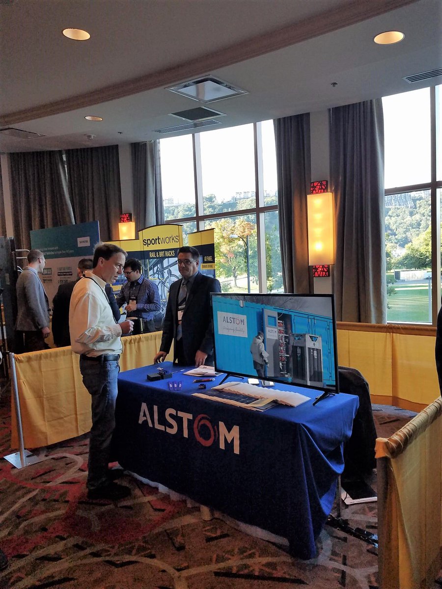 AlstomUSA's tweet image. Having a great time showcasing Alstom at #railvolution2018!  Stop by our booth over the next couple of days!
#transit #Railvolution #Pittsburgh