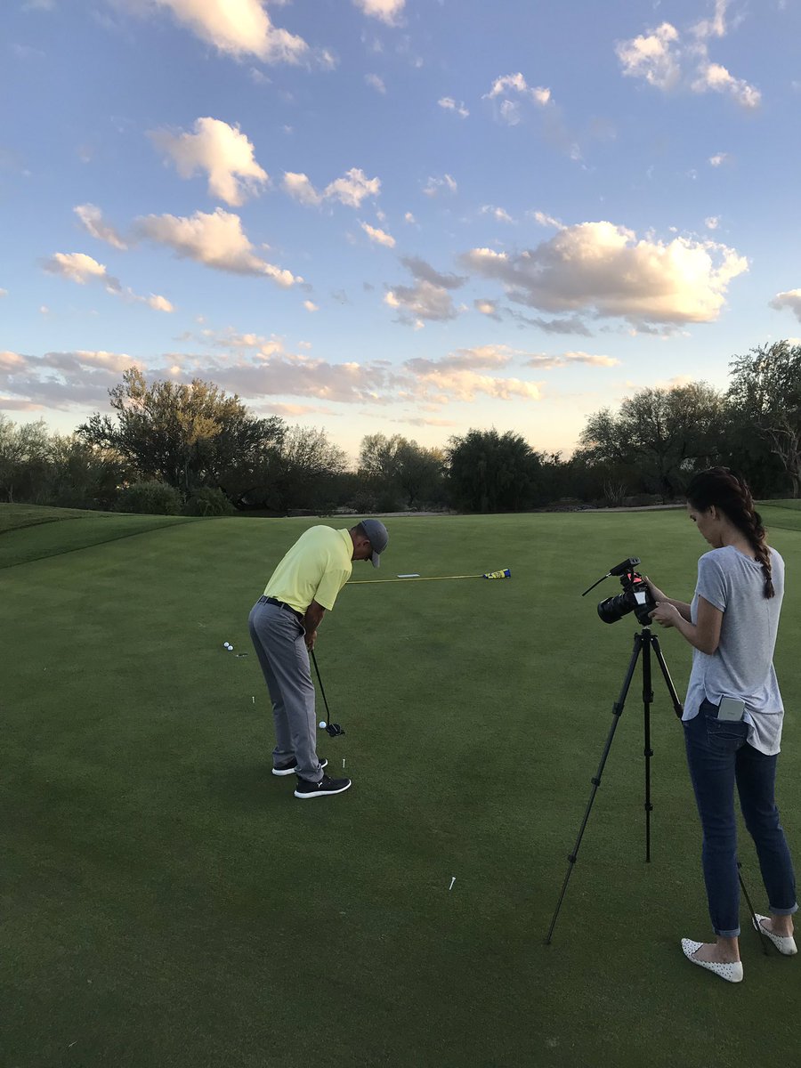eminentgolf's tweet image. Behind the scenes filming new drills for the website. #putting #puttinglesson