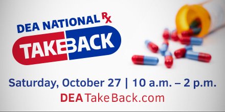 JohnDegrandpre's tweet photo. RT MOHospitals: This Saturday is National Prescription Drug Take Back Day. Use this day to prevent drug addiction and overdose deaths. Find a collection side near you: 
https://t.co/urYBqGAoc9 https://t.co/rjsHPoQ7d2