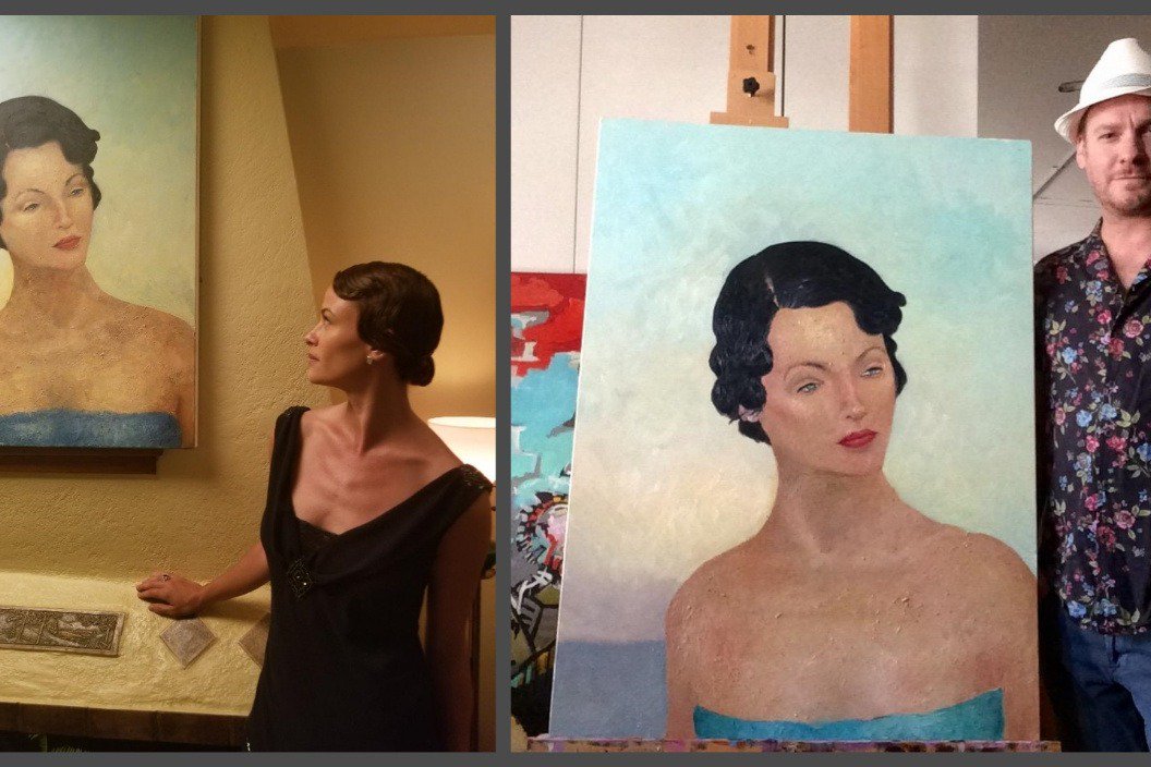 Portrait of a Woman at Dawn tweet media