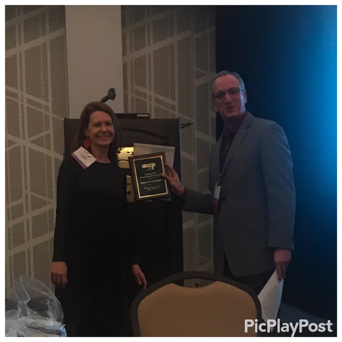 wbaker0621's tweet photo. Congratulations to Genevieve Hale for winning the @accpcardprn 2018 Junior Investigator Award. Unfortunately she was not able to attend the meeting. #ACCPCG18 #accpcards https://t.co/ThhomYxhWK