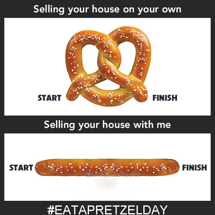 DON'T GET YOURSELF ALL TWISTED UP WITH THE PROCESS! CALL ME! 🥨 #EATAPRETZELDAY #INTERNATIONALCAPSLOCKDAY

#FLREALESTATE #REALESTATE #REALTOR #ISELLFLORIDA #FORSALE #REALESTATEHUMOR #REALTORLIFE #ADAYINTHELIFEOFAREALTOR #GETLISTED #JUSTLISTED #NOFSBO