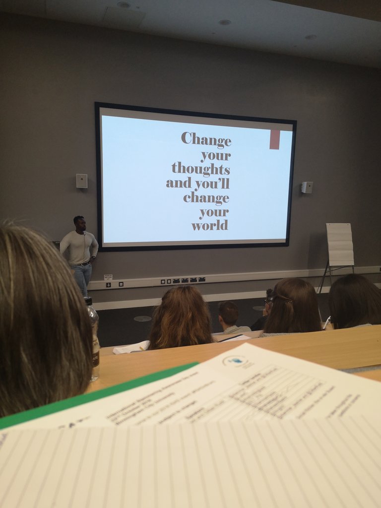 So far a really interesting session at BCU for #ISADinBrum. Unfortunate break for a fire alarm(!), but ready and raring to go for the next part!