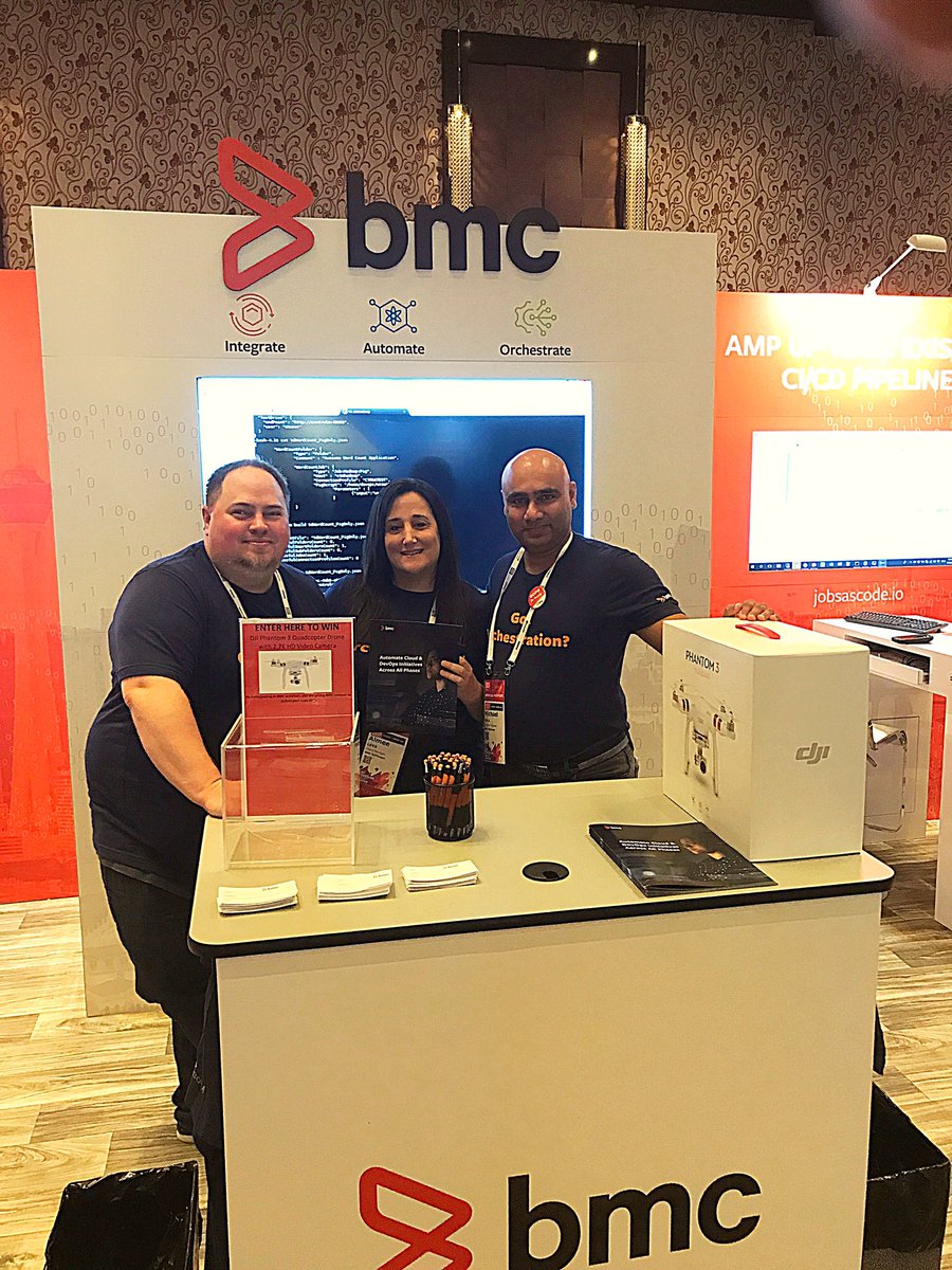 AimeelevaB's tweet image. #DOES18 @DOES_USA @BMCSoftware @ControlM_BMC  #jobsascode @MikeMKala 
Kicking off DOES at BMC booth#413