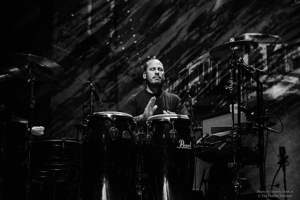 How does that pattern go again? #Percussion #MusicMonday #Congahead #livemusic