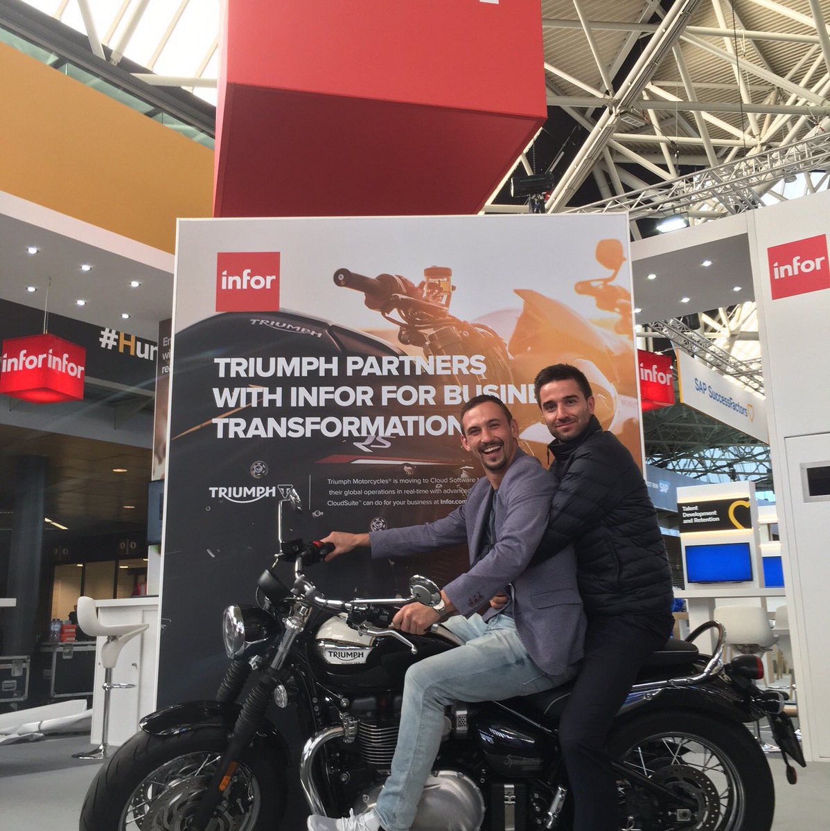 Infor empowers you to unleash your inner Triumph #UNLEASH18 #inforhcm