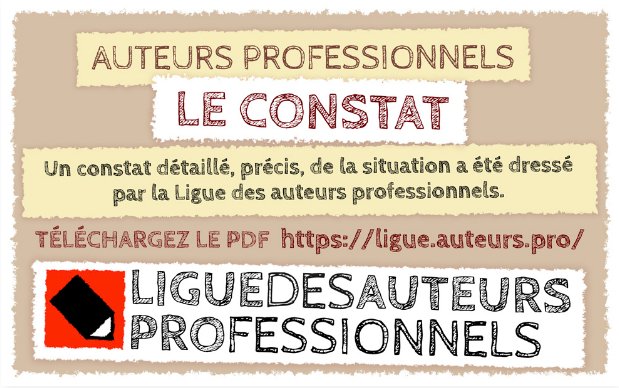 La @LigueAuteursPro fait un "constat" alarmant sur la situation des auteurs livreshebdo.fr/article/la-lig… 
#auteurs #ecrivain #social #politique