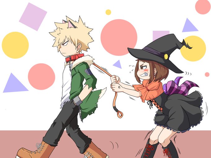 ハロウィン勝茶 言う事を聞かない狼男と飼い主(のハズ)の見習い魔女 