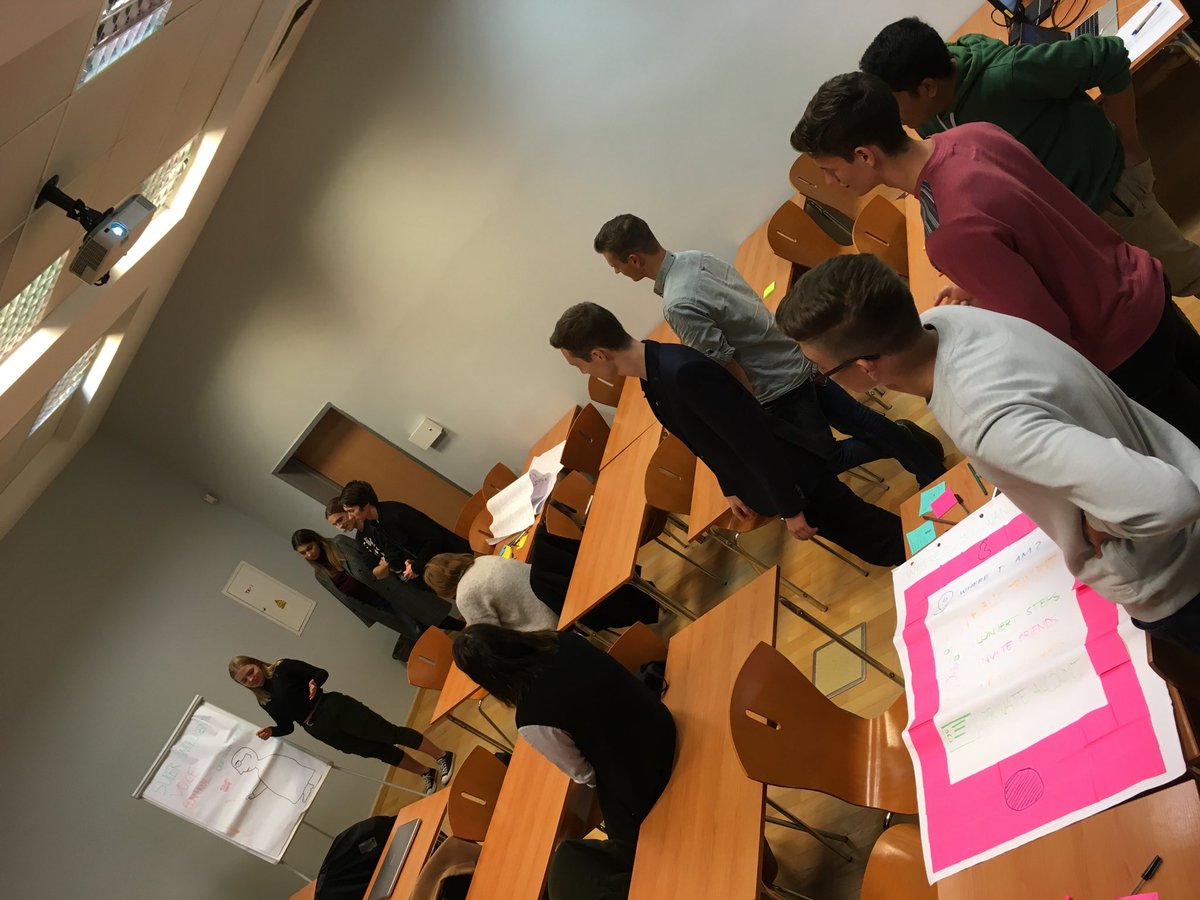 zsuva's tweet photo. Pitch session at the end of our #digital #innovation game this time in Warsaw. Again amazing ideas from Polish students. ⁦@EITDigitalAcad⁩ #masterschool #ariseeurope https://t.co/0V6kcvof2o