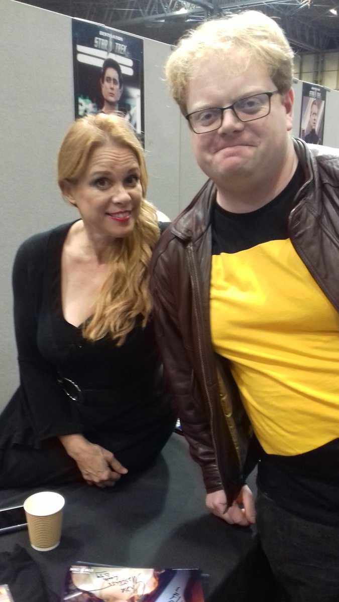 JonnyDBall's tweet photo. @ChaseMasterson just wanted to say it was awesome meeting you at #DestinationStarTrek. You are such a lovely person! Keep being awesome https://t.co/i6f8eUCUkt