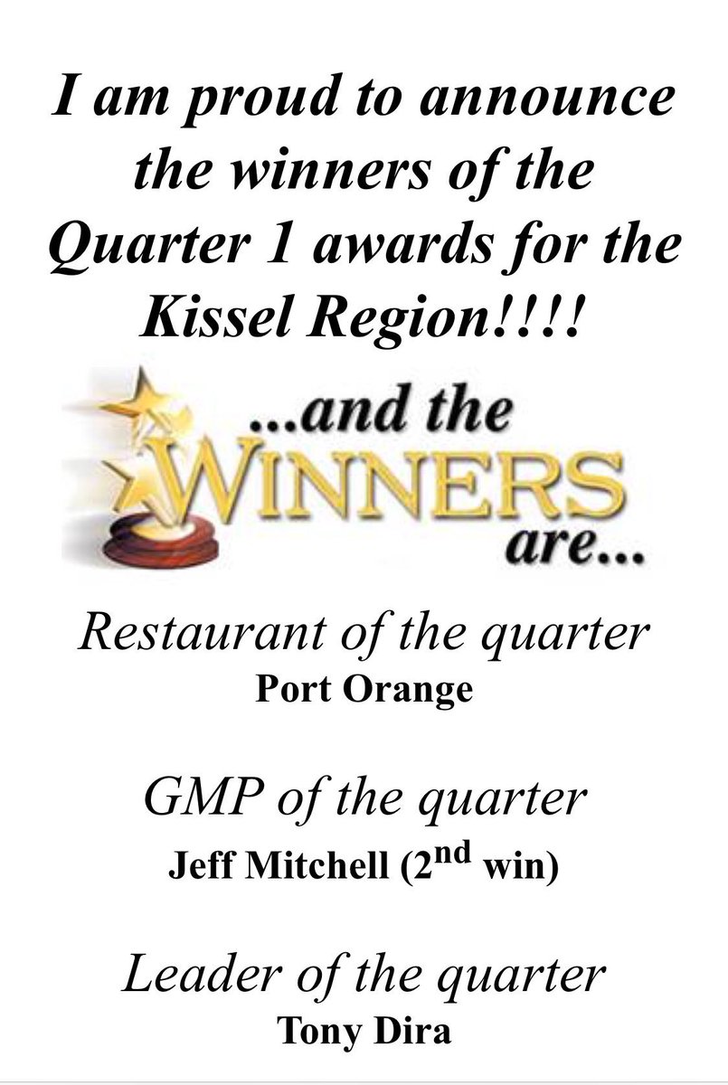 McPlaugher's tweet photo. So proud of my team!!!!
#chilisLove #portOrangeChilis #Lovemyrestaurant #teamstokes https://t.co/iQ6jRWtETB