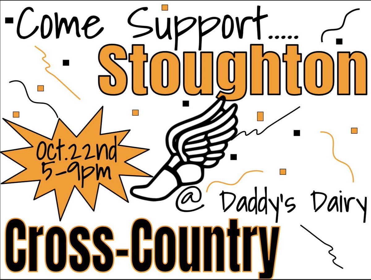 SHS_coachlo's tweet photo. Go support the AMAZING and FABULOUS Cross Country team at Daddy’s Dairy tonight 🧡🖤 https://t.co/e6WL2gDrMd