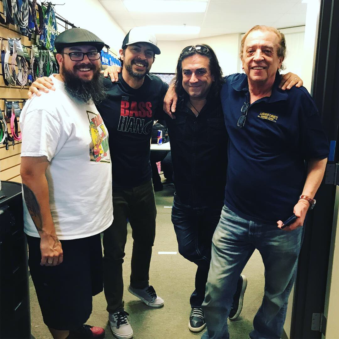 thebasshang's tweet photo. Tsunami Cables Bass Hang!!!
Appreciate all who made it out!! #thebasshang #tsunamicables #jonmoody #keithstickney #tonypuleo #devinecline #marcobass #lowendbass #jorgschroeder #chanceonody #tsunamicables #thebasshang #bassmusicianmagazine https://t.co/BlgYNLpXrR