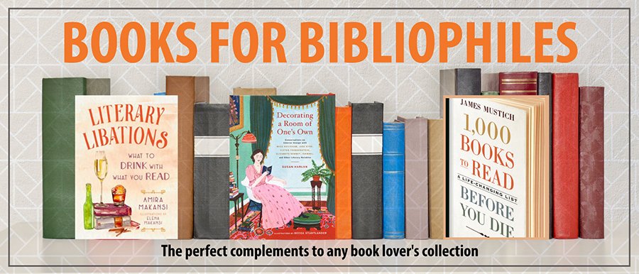 a graphic with a number of illustrated bookspins on a shelf