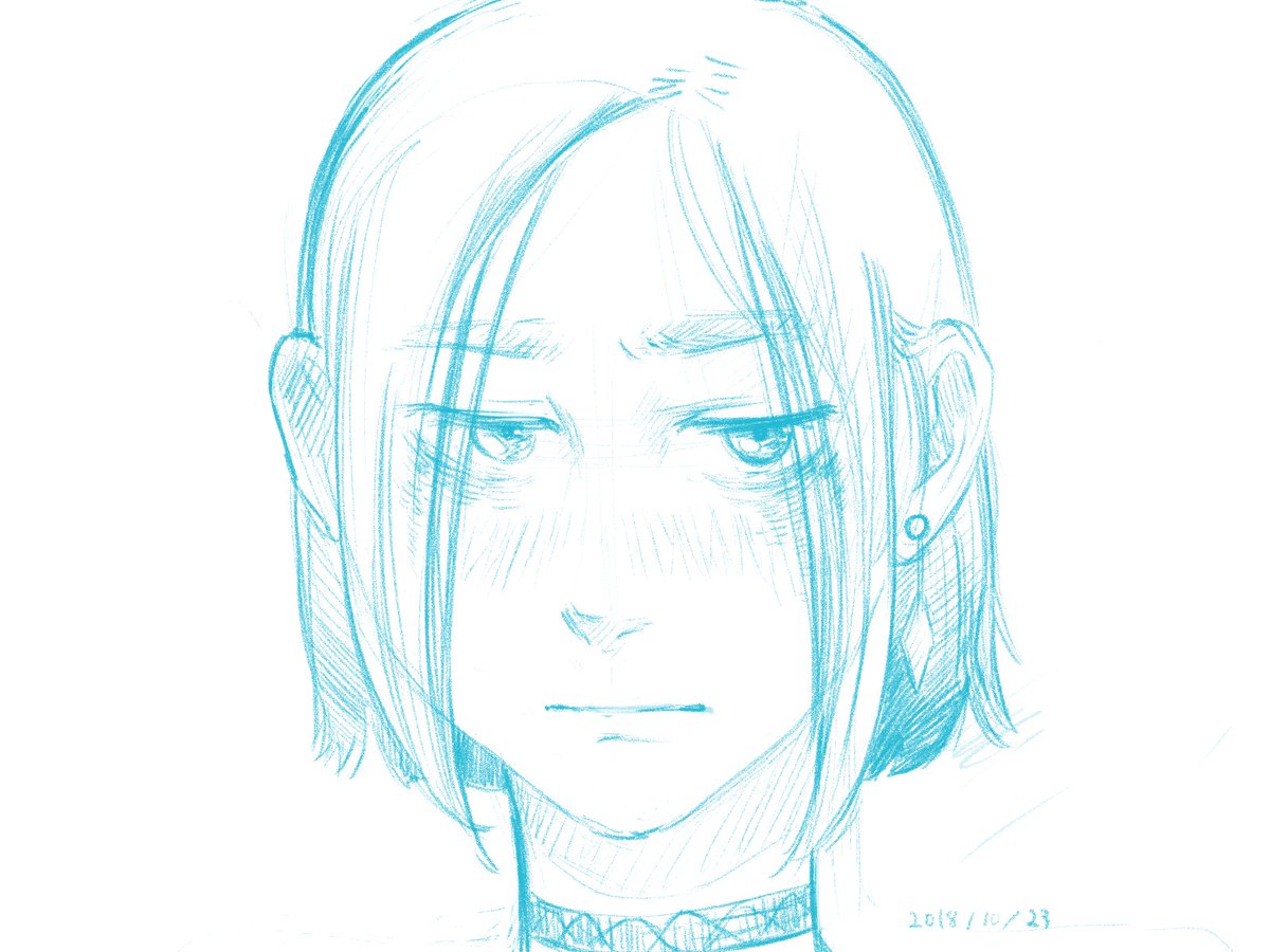 Ipad買ったのでクリスタの練習 すげえ と 使いづらい が交互に来る 普通の 相澤亮のイラスト