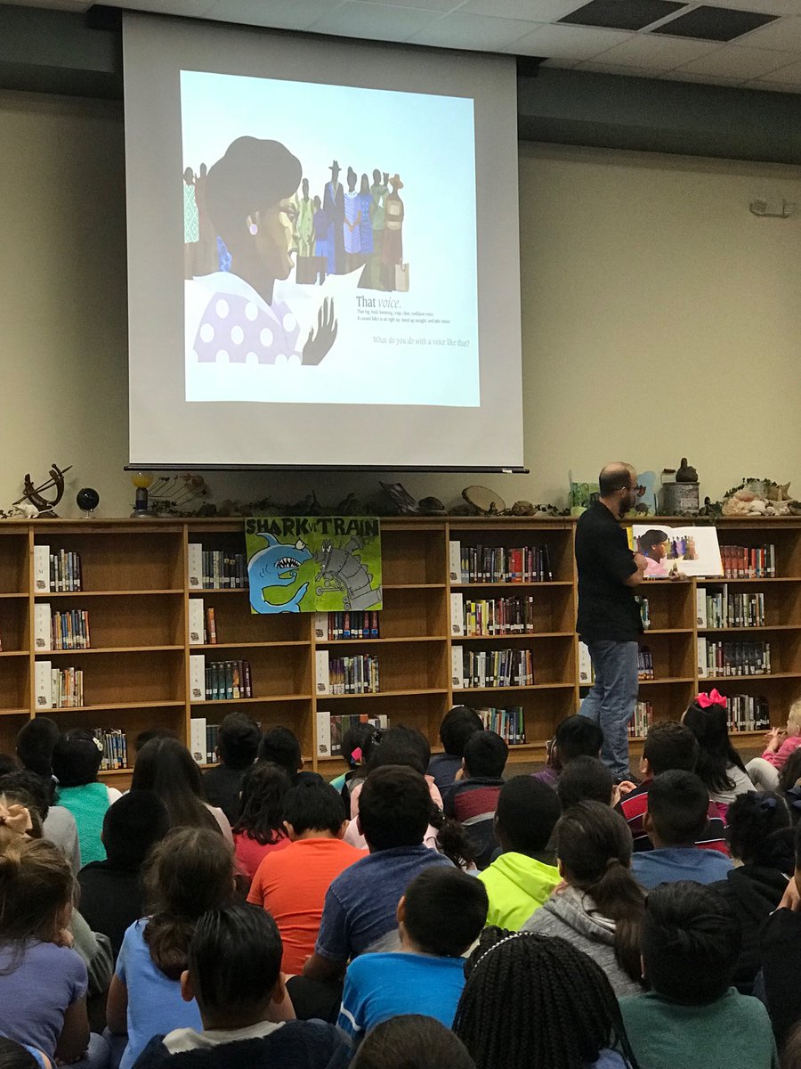 “What Do You Do With a Voice Like That?” ⁦@Bartography⁩ #GallowayGreatness 📒&amp;📖 together!