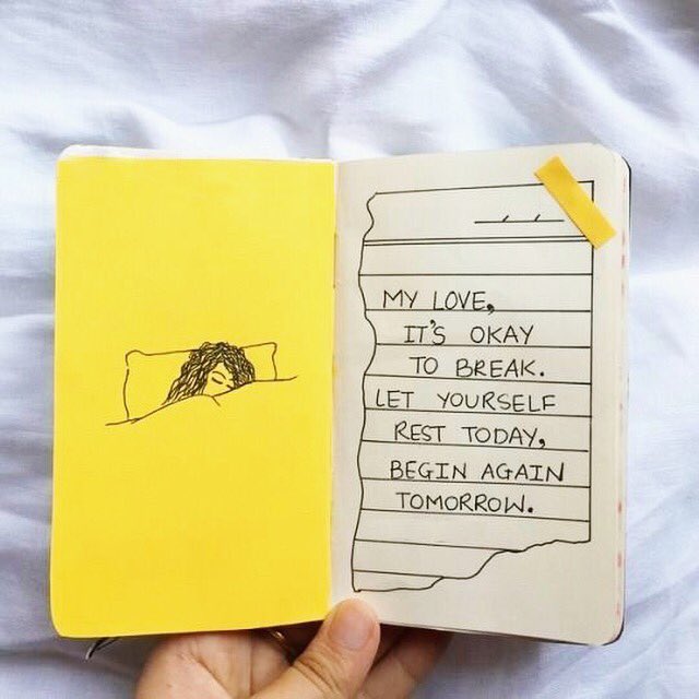 it’s okay to take a break