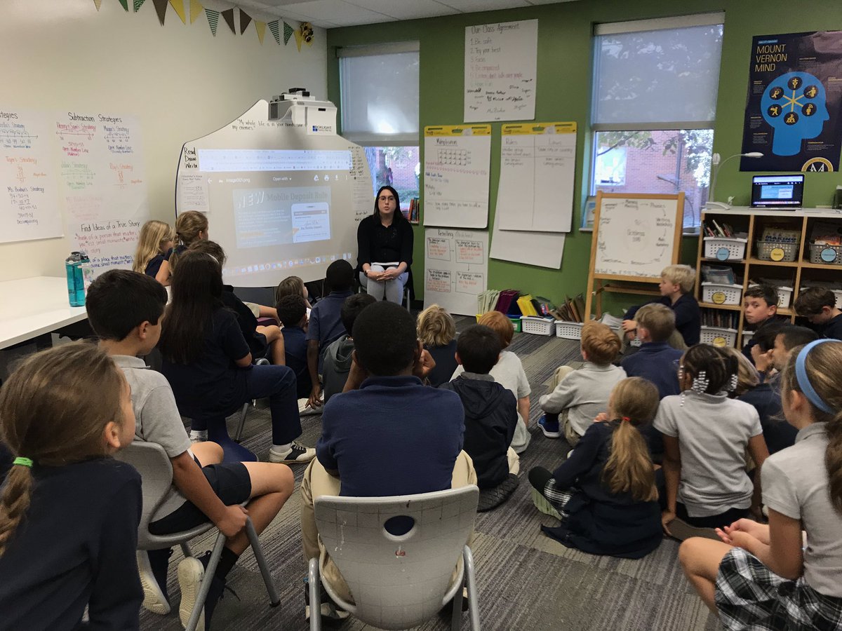 ashtonshirey's tweet photo. G3 brings in an external expert to talk to us about how policies are formed at her bank! #MVG3 #MVlower #MVPSchool #externalexpert @mel_rthompson https://t.co/xzuVkqsL1b