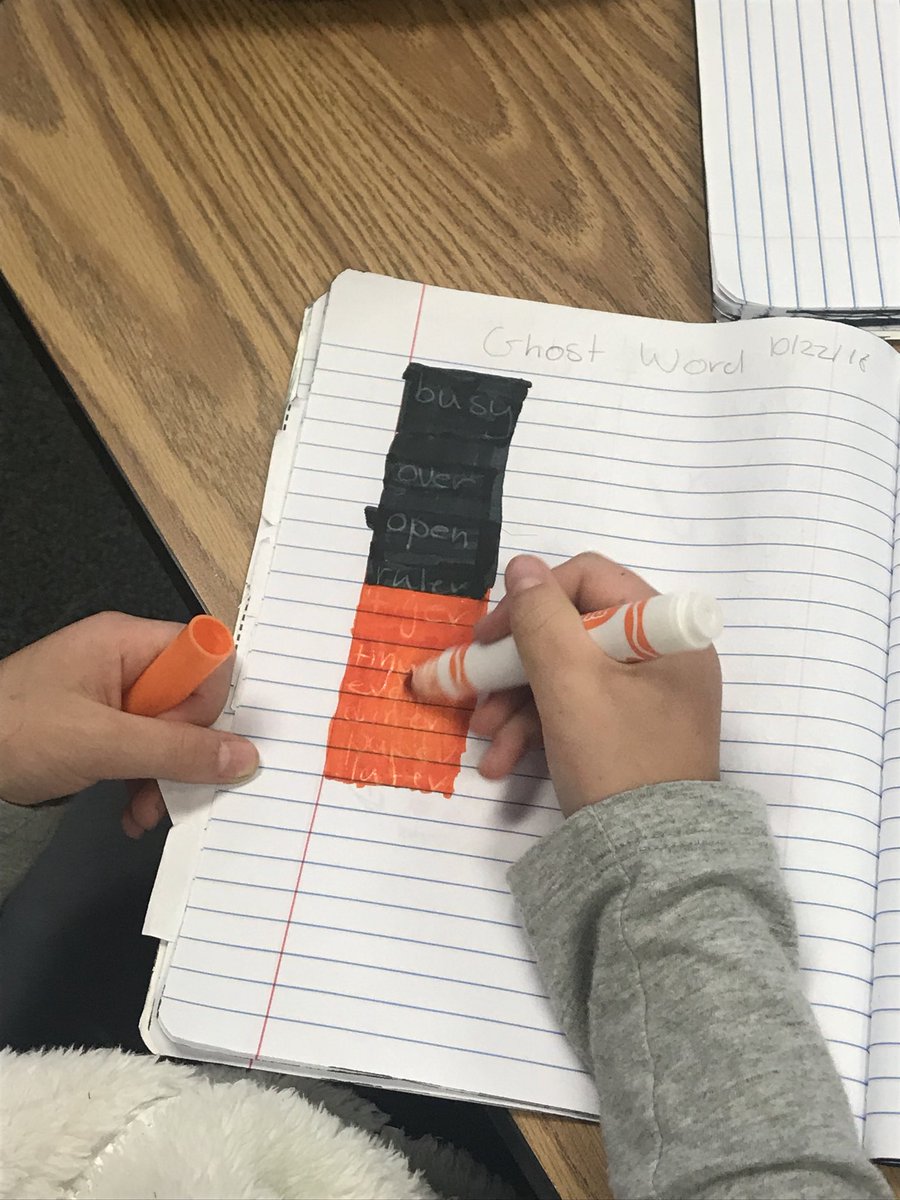 MsJohnson4th's tweet image. ‘‘Tis the season for ghost words! Love practicing word study sorts using fun, engaging activities! @NTMKnightsAPS 🎃