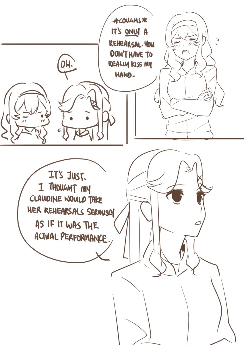 some self indulgence mykr that i've been struggling to draw for weeks #スタァライト #真矢クロ 
