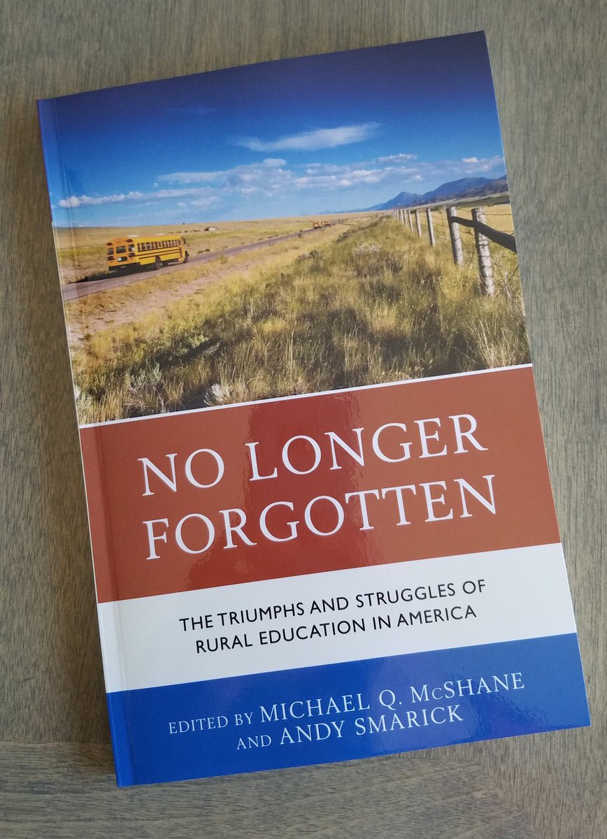 UMSLLead's tweet photo. Check out @umsl Assistant Professor James Shuls' chapter,  "School Finance in Rural America," in this new book from @RLPGBooks.  #education #rural #edchat https://t.co/3cKkruyMG9