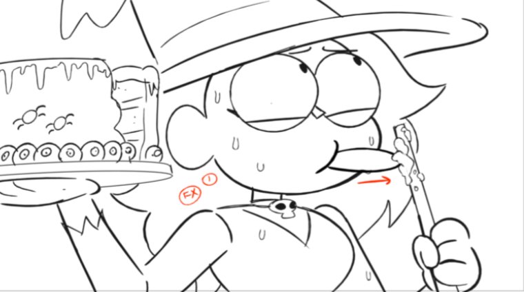 Stevie and I have had a lot of episodes this season where Enid is like having some form of a breakdown...so it was fun to figure out the range in which that sort of manic anxiety can be expressed. 
