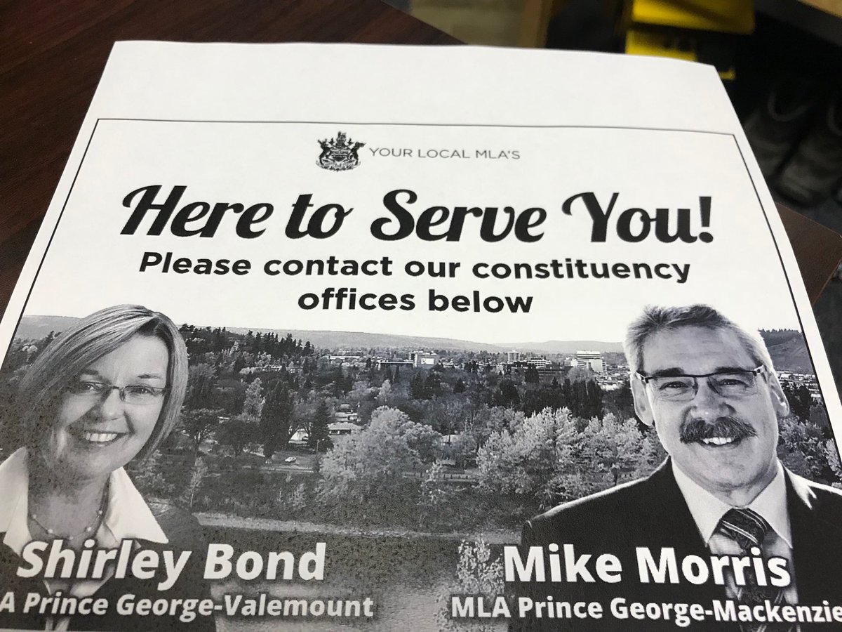 shirleybond's tweet image. Proud to work with my colleague ⁦@MikeMorrisforBC⁩ to serve the constituents in our region . . . All the constituents in our region.  It doesn’t matter who they voted for, our teams are there to serve! #SaveLocalRep #PropRep