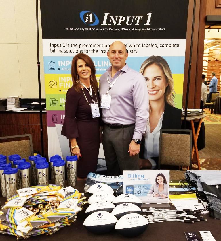 Input1LLC's tweet photo. #18TMPAASummit #TMPAA Input 1's Billing as a Service™ is transforming how Carriers, MGAs, and Program Administrators do business. Come by our booth to learn more. #DirectBill #Insurance https://t.co/4eTmZTt1ga