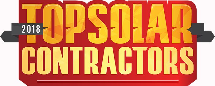 SolarPowerWorld's tweet photo. The 2018 Top Solar Contractors list is out! Read our FAQs to see more information on how the list is established and the different service definitions: https://t.co/FHySs1zncf #TopSolar18 https://t.co/qK45IrS5ON