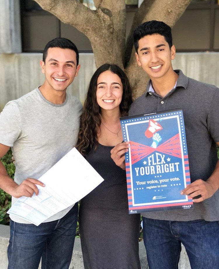 CalPoly's tweet photo. Today is the last day to register to vote for the Nov. 6 election. Help ASI Student Government and Cal Poly win the Secretary of State's Ballot Bowl by registering at https://t.co/Fxz14LFQij by midnight tonight! https://t.co/US3xV3a9D0