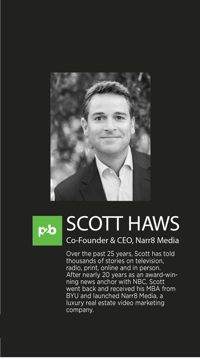 P2B speakers:
Donald Kelly  
Scott Haws