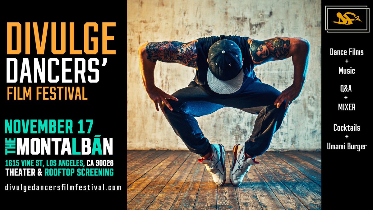 df2creative's tweet photo. Limited tickets available on Goldstar. Grab your tickets now. Comp - $18
thttps://www.goldstar.com/events/hollywood-ca/divulge-dancers-film-festival-tickets #dancefilm #dancevideo #FilmFestival #indiefilm #dancer #choreographer @TheMontalban #conceptvideo #hollywoodevent #df2la https://t.co/JzGffQDyKW