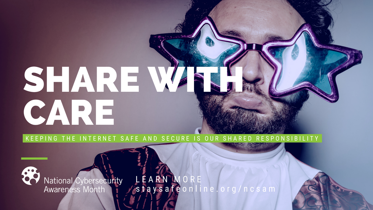 Boo! Old tweets, posts and photos may come back to haunt you. Think before you post and consider how it might be perceived now and in the future. #CyberAware