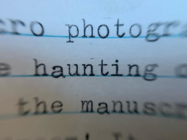 Haunting. 42/52.
.
.
.
.
.
.
#art #artist #macro #macrophotography #macromonday #macrotypeface #instamacro #macroinstagram #typewriter  #typeface #haunting #halloween #horror #scary #brother #brothercharger11 #antique #antiques #vintage  #shortstories # ift.tt/2CxVaVK